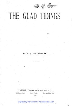 [Gutenberg 63636] • The Glad Tidings